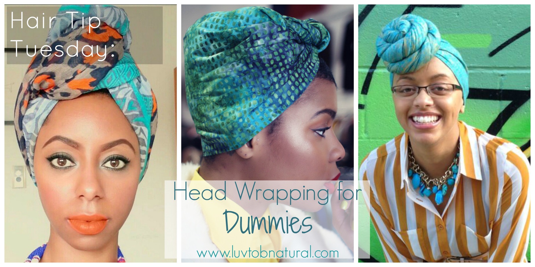 Hair Tip Tuesday | Head Wrapping for Dummies – toia barry