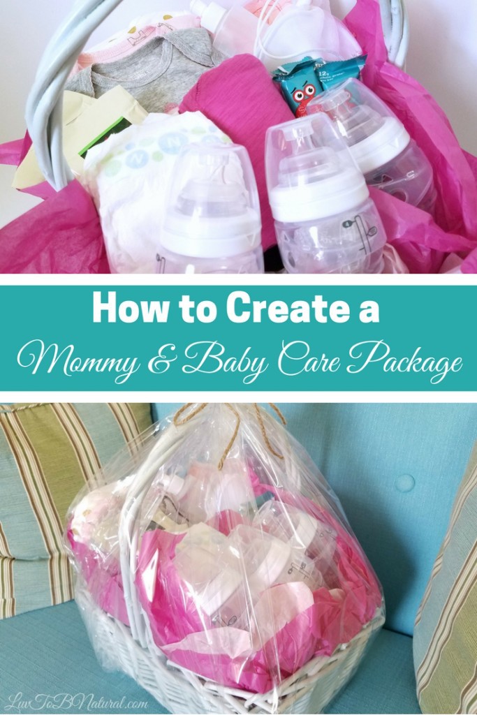 DIY Mommy and Baby Care Package Pinterest