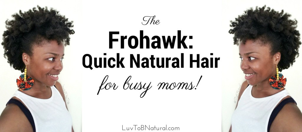 Natural Hair Style Frohawk