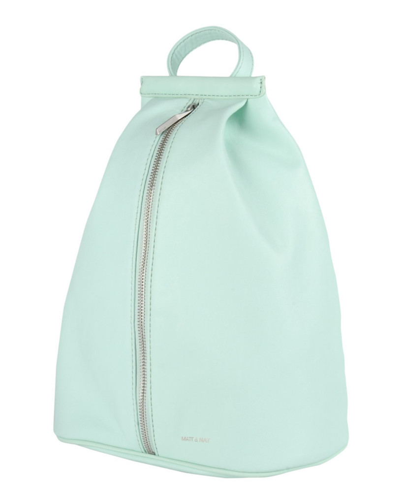 colorful fall must-haves mint backpack