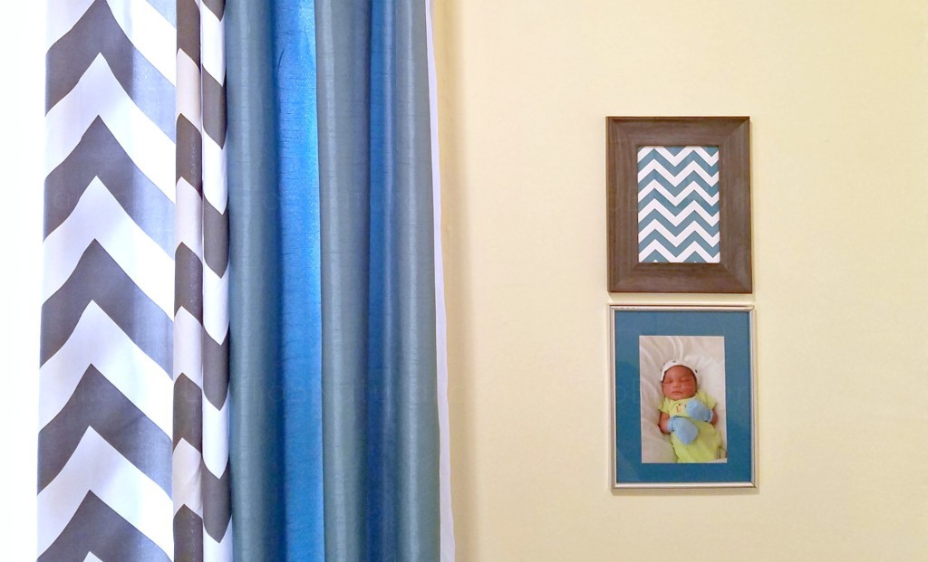 DIY Chevron Toddler Room Wall Art Main