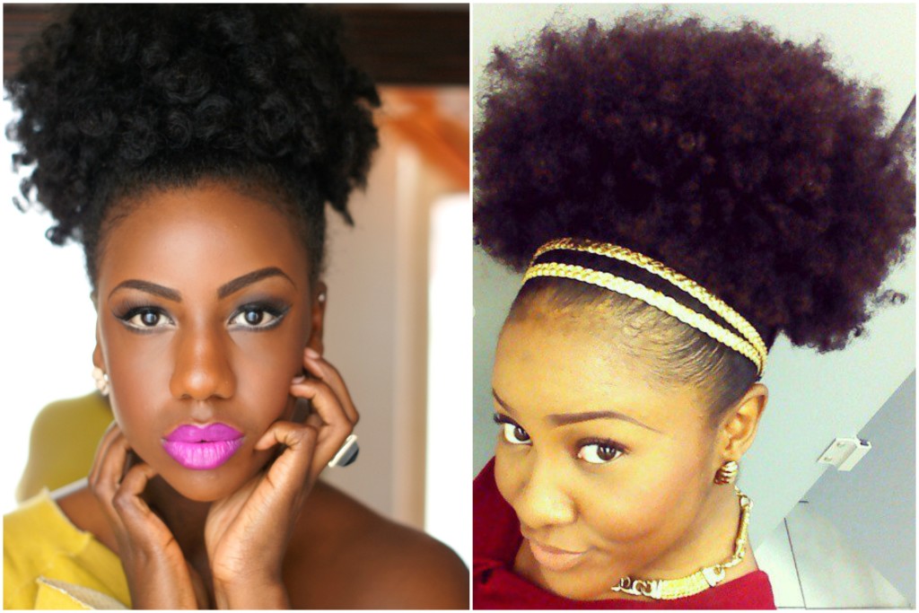 Natural Hairstyle | Jazzed Up Space Puffs - YouTube