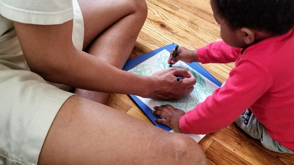 Toddler Learning Drawing