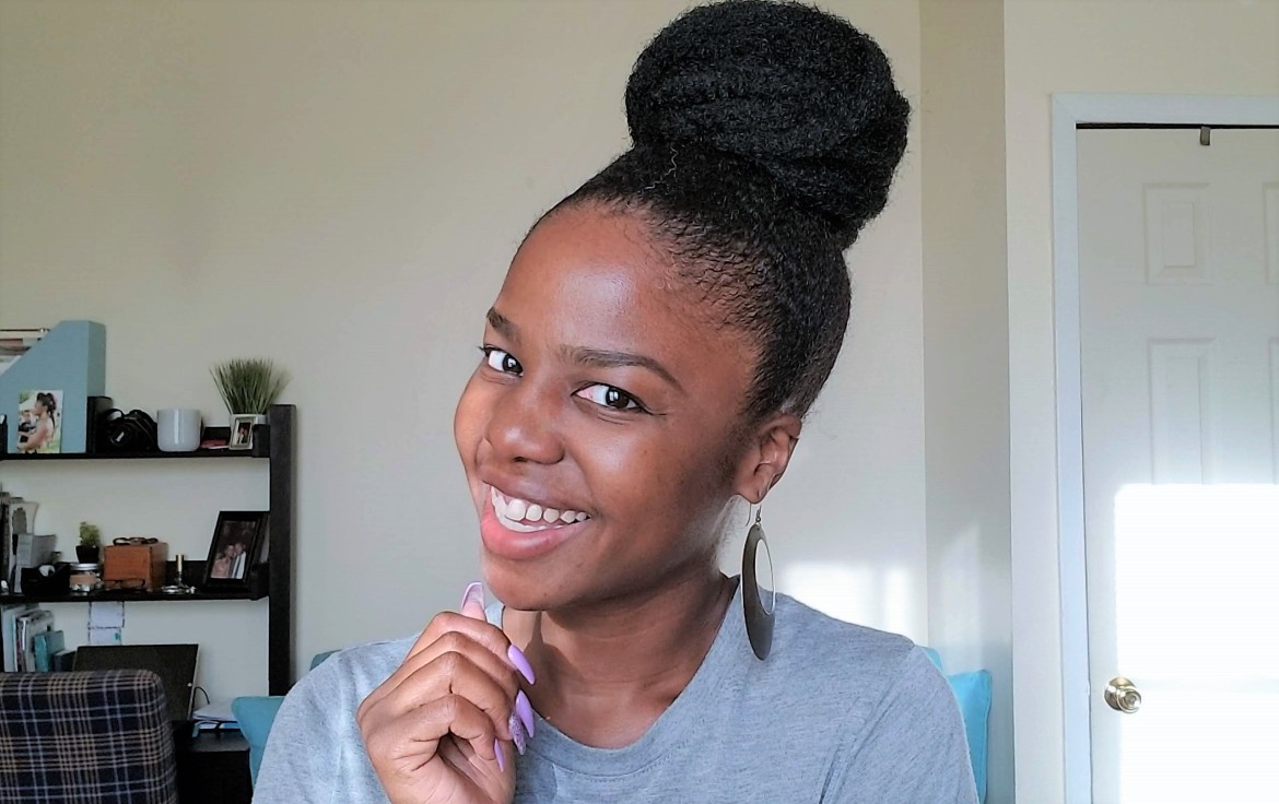 How to Create a Simple High Bun on Natural Hair – toia barry