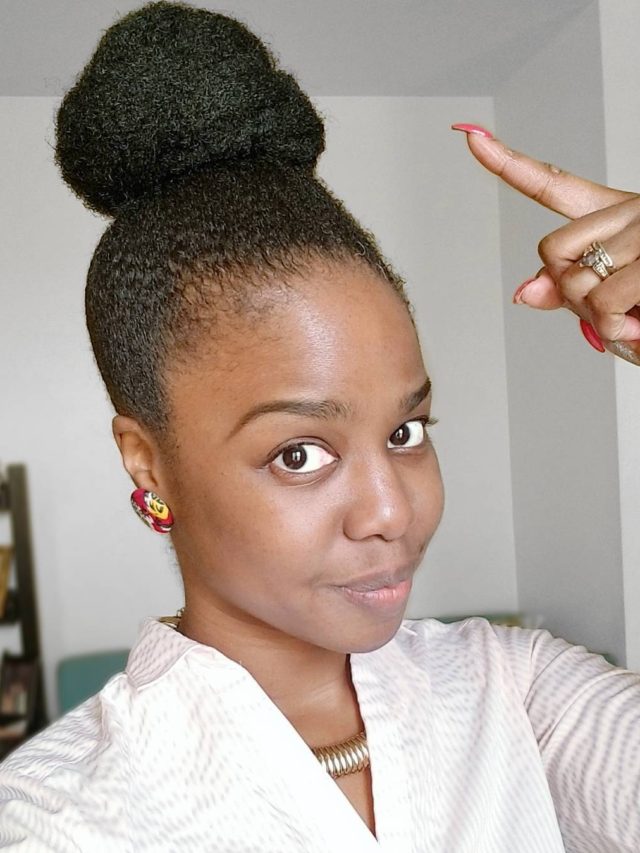 Bun_WorknPlay_Front | My Curly Mane - Natural Hair Care Blog, Tips, and  Inspiration
