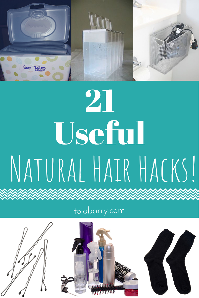 My Hair Product Tools Storage + Organization Tips - Naptural85 