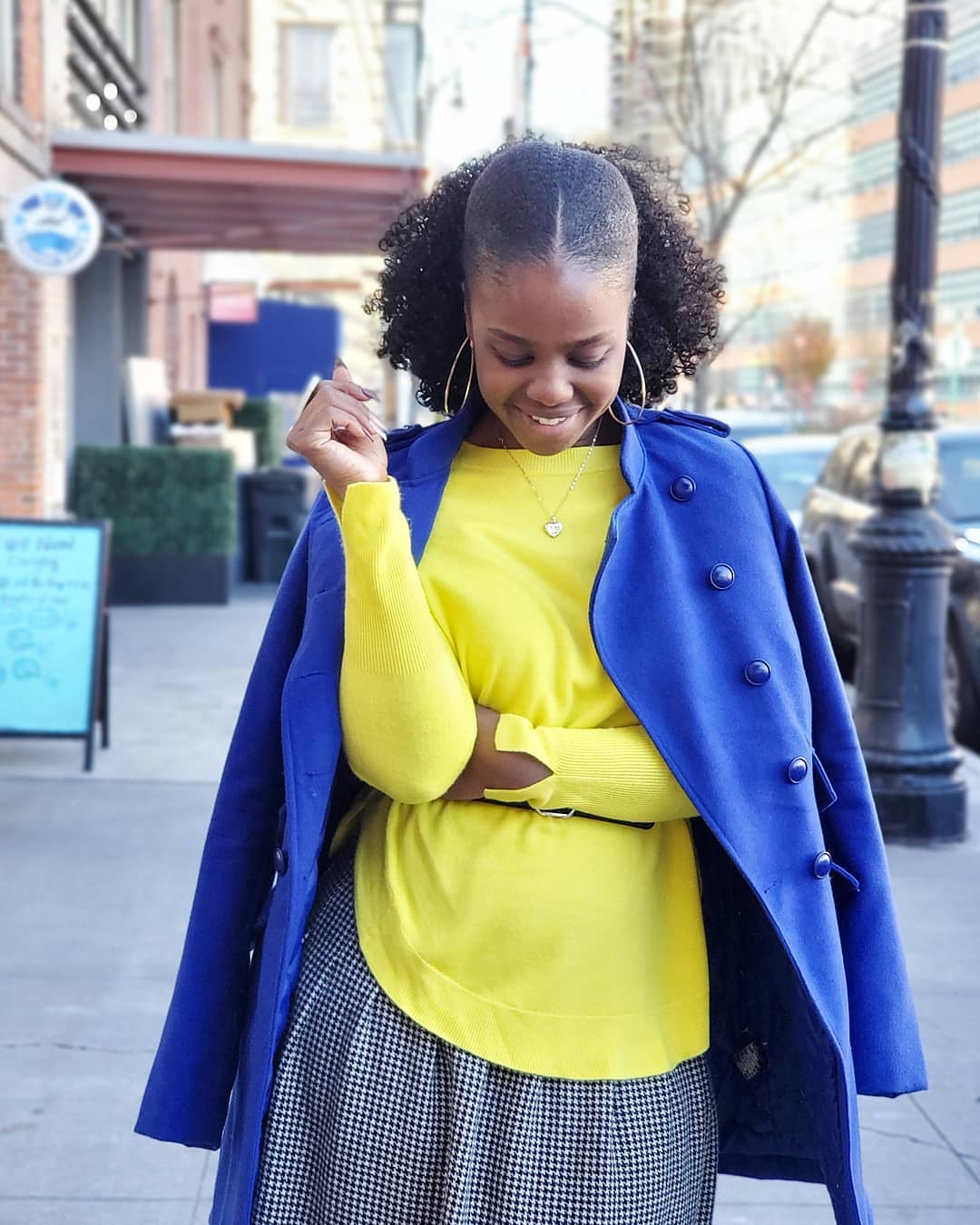 J crew cobalt blue on sale coat