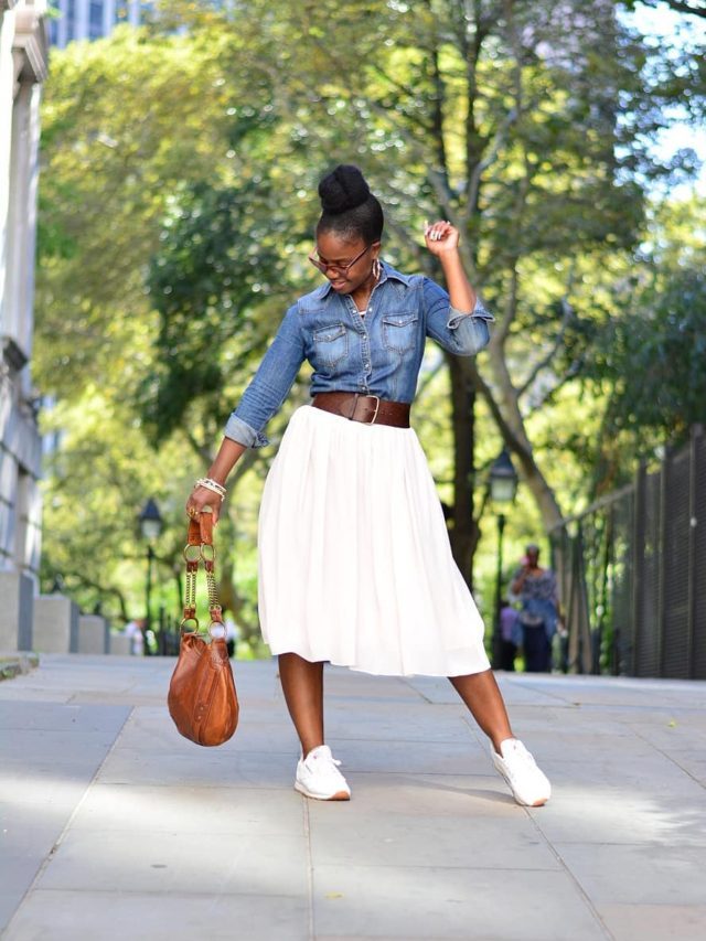 How To Wear Denim Maxi Skirt: Style & Outfit Ideas